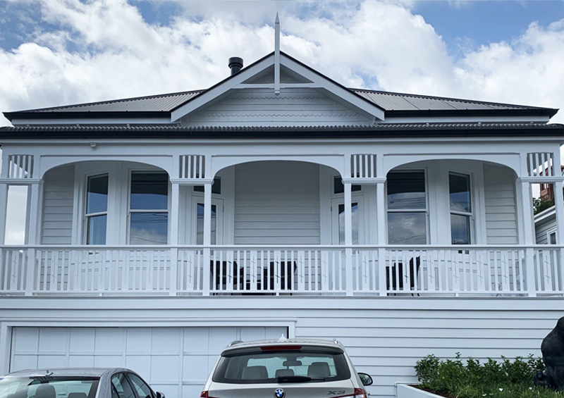 Freshly painted residential interior by MIM Limited